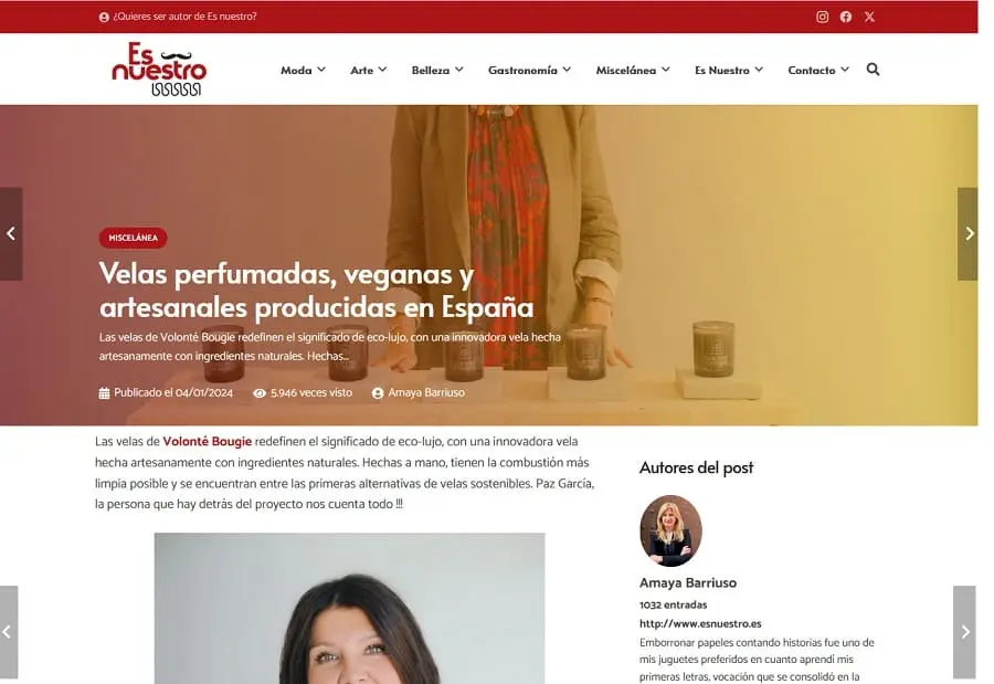 volonte bougie - esnuestro