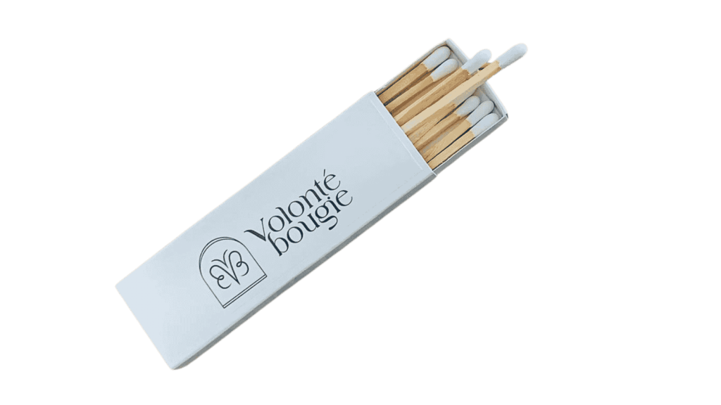 caja cerillas volonté bougie