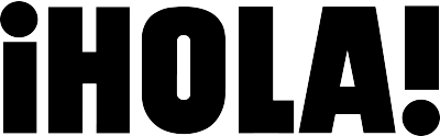 logo hola negro